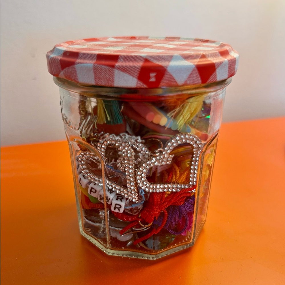 Mystery Jewellery Jar! Rainbows & Rhinestones! Fun!
